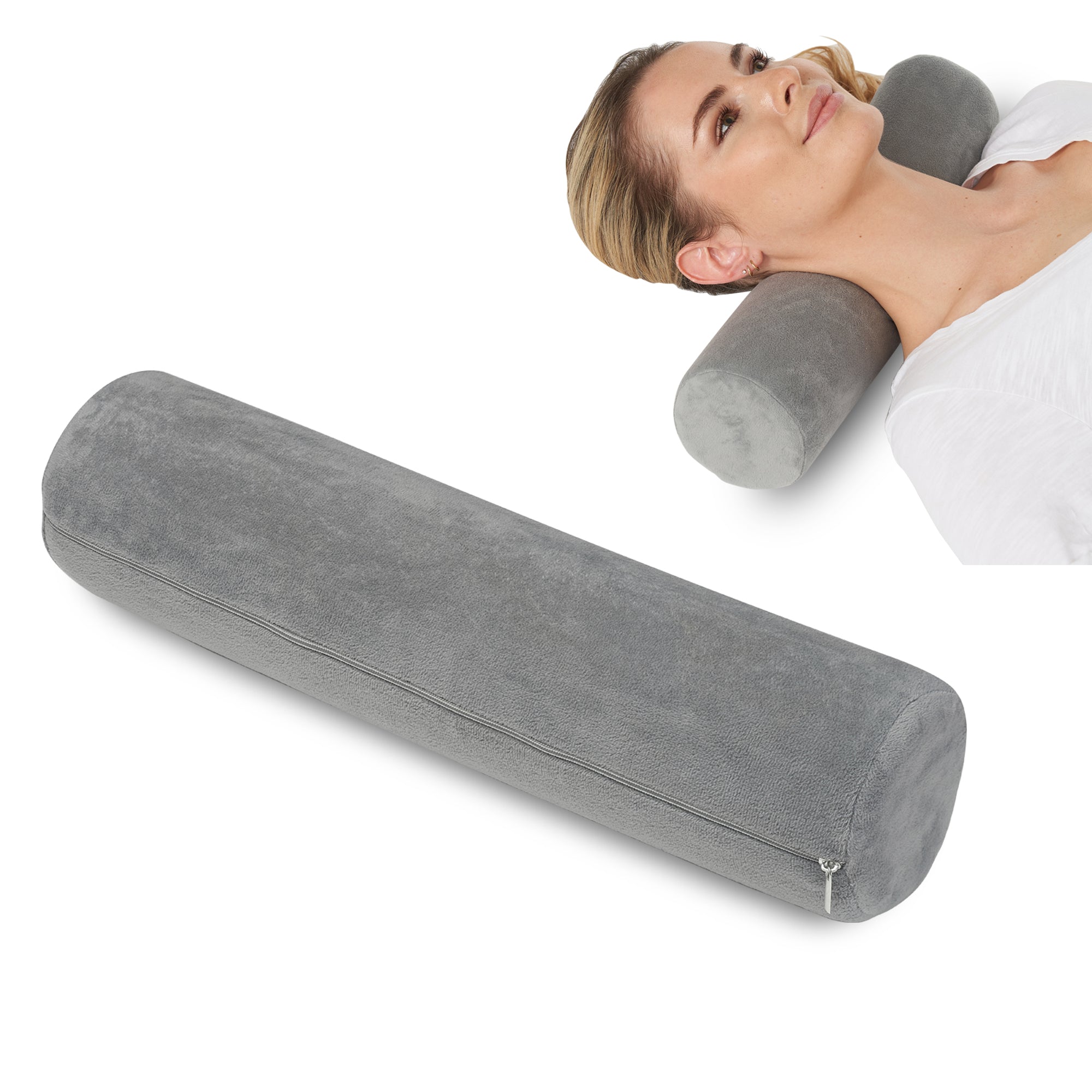 Cervical Neck Roll Memory Foam Pillow - Solorfit