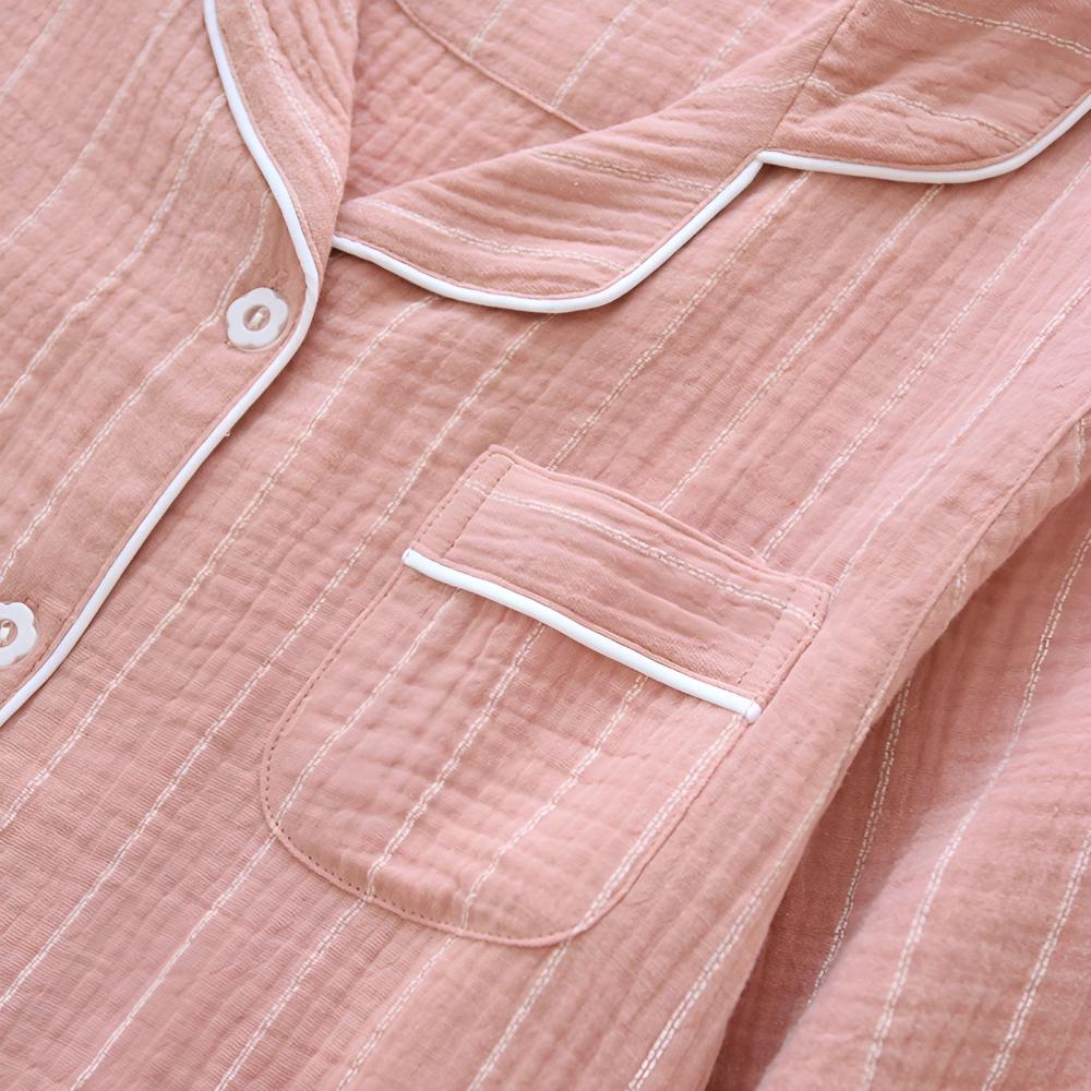 Pastel Striped Cotton Nightdress