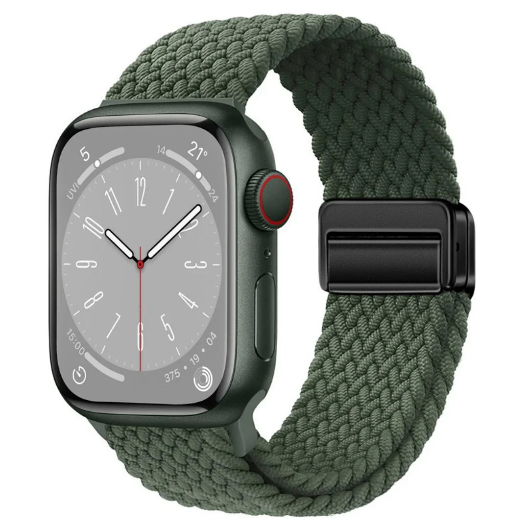 Magnetische Nylon Band Voor Apple Watch