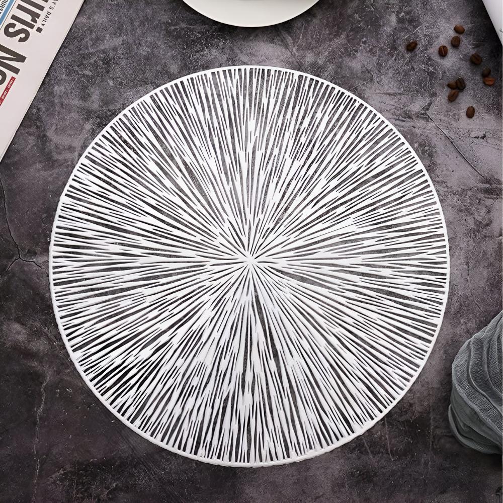 Firework Metallic Table Mat