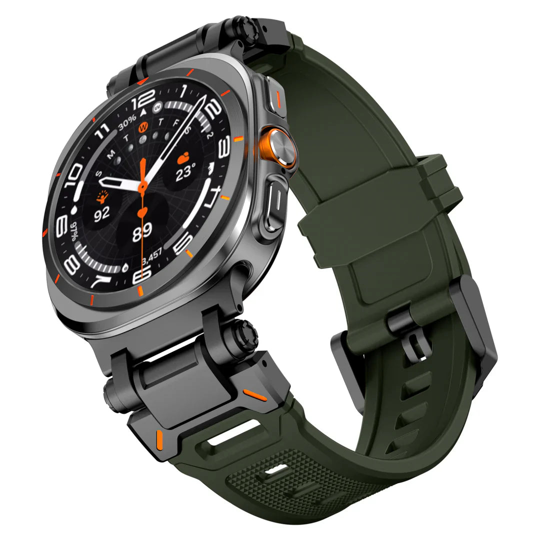 Pulseira de Silicone Explorer para Samsung Galaxy Watch Ultra