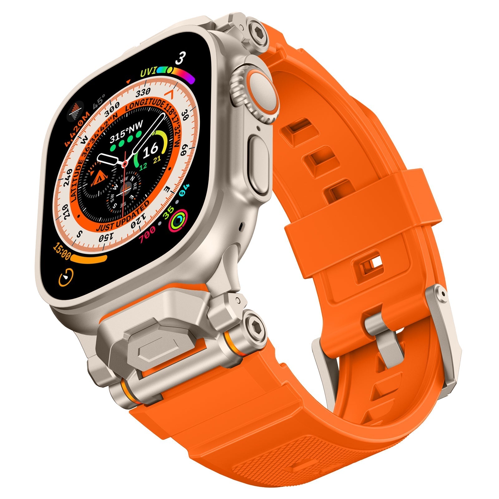 Pulseira de Borracha Explorer FKM 2.0 para Apple Watch