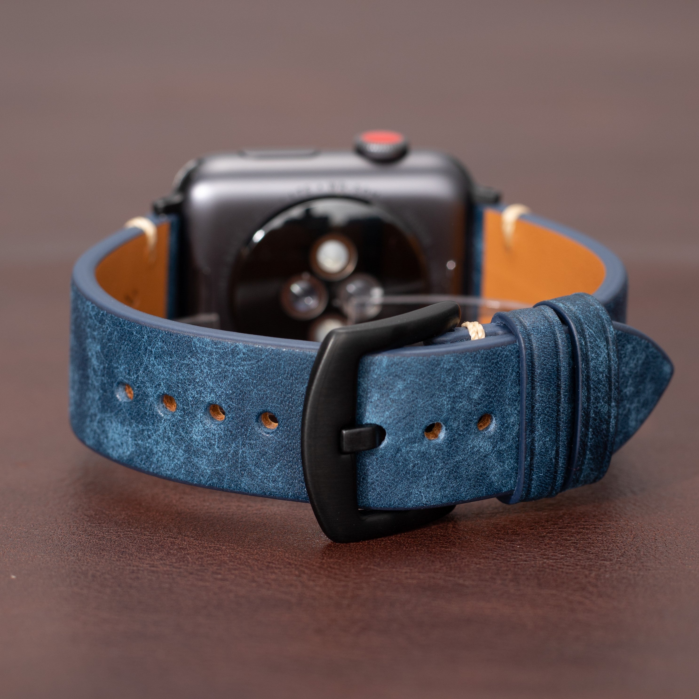 Premium Italian Leather Strap For Apple Watch