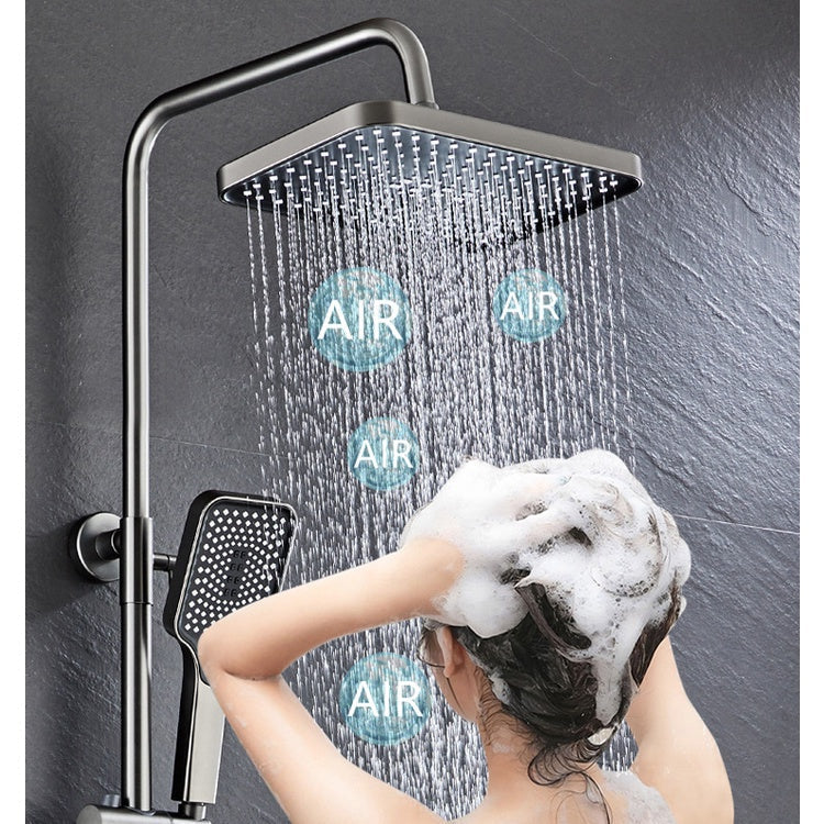 Système de douche à affichage numérique intelligent