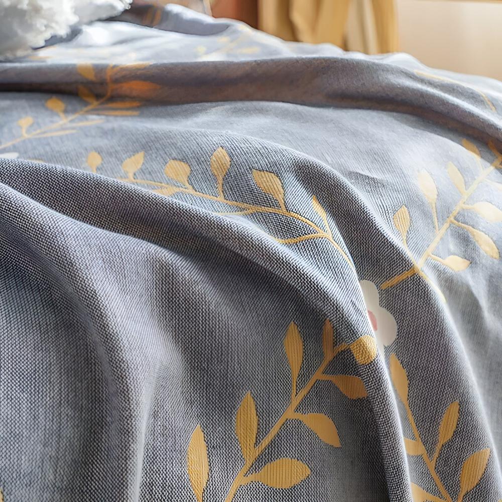 Botanical Vine Reversible Blanket