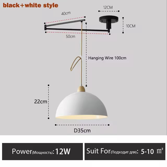 ContemporaryGleam - Verstelbare verlichtingsarmatuurlamp