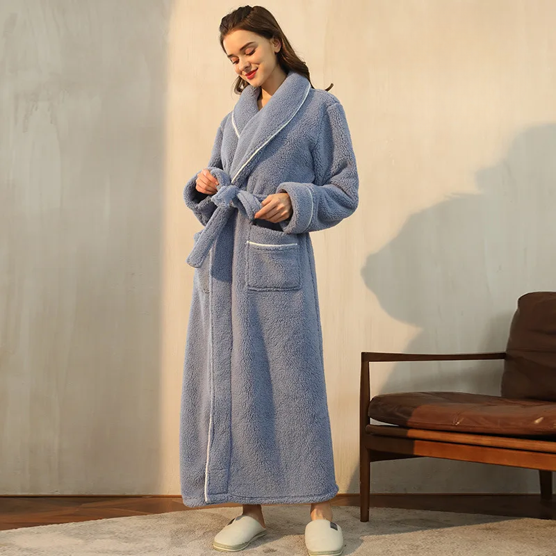 FleeceComfort – Robe de banho de flanela de inverno