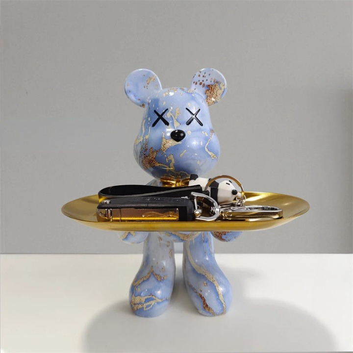 CraftBear - Bear Statue with Tray