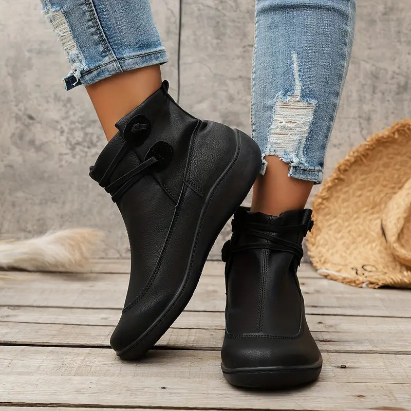 Comfort Edge Ankle Boots