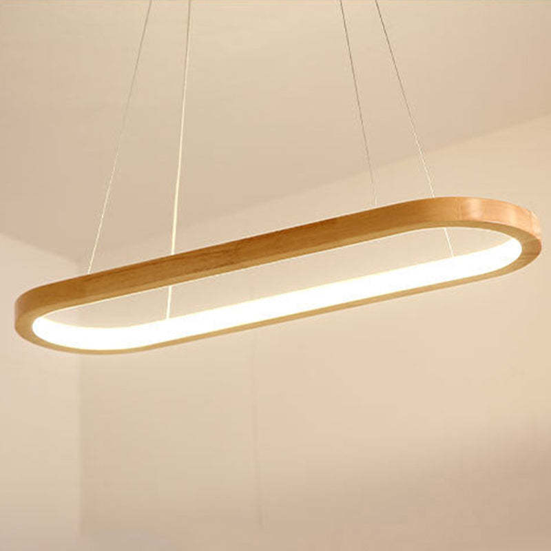 OzawaStyle - Modern hanging lamp made of metal and wood