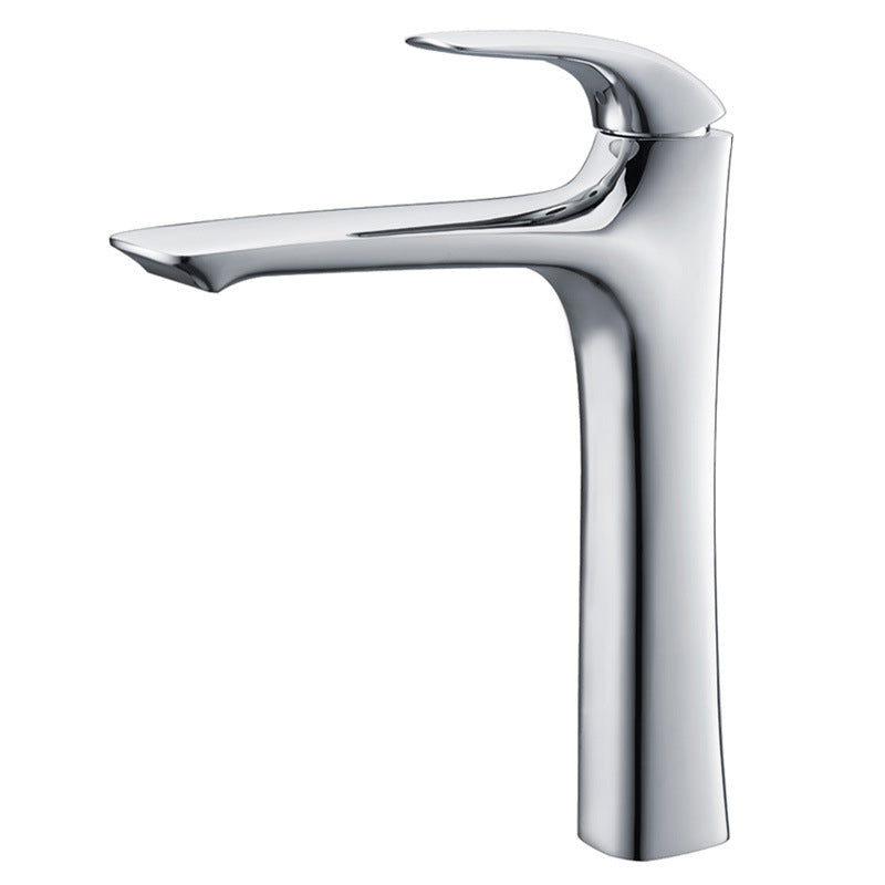 One-Hole Single Handle Vessel Bathroom Sink Faucet