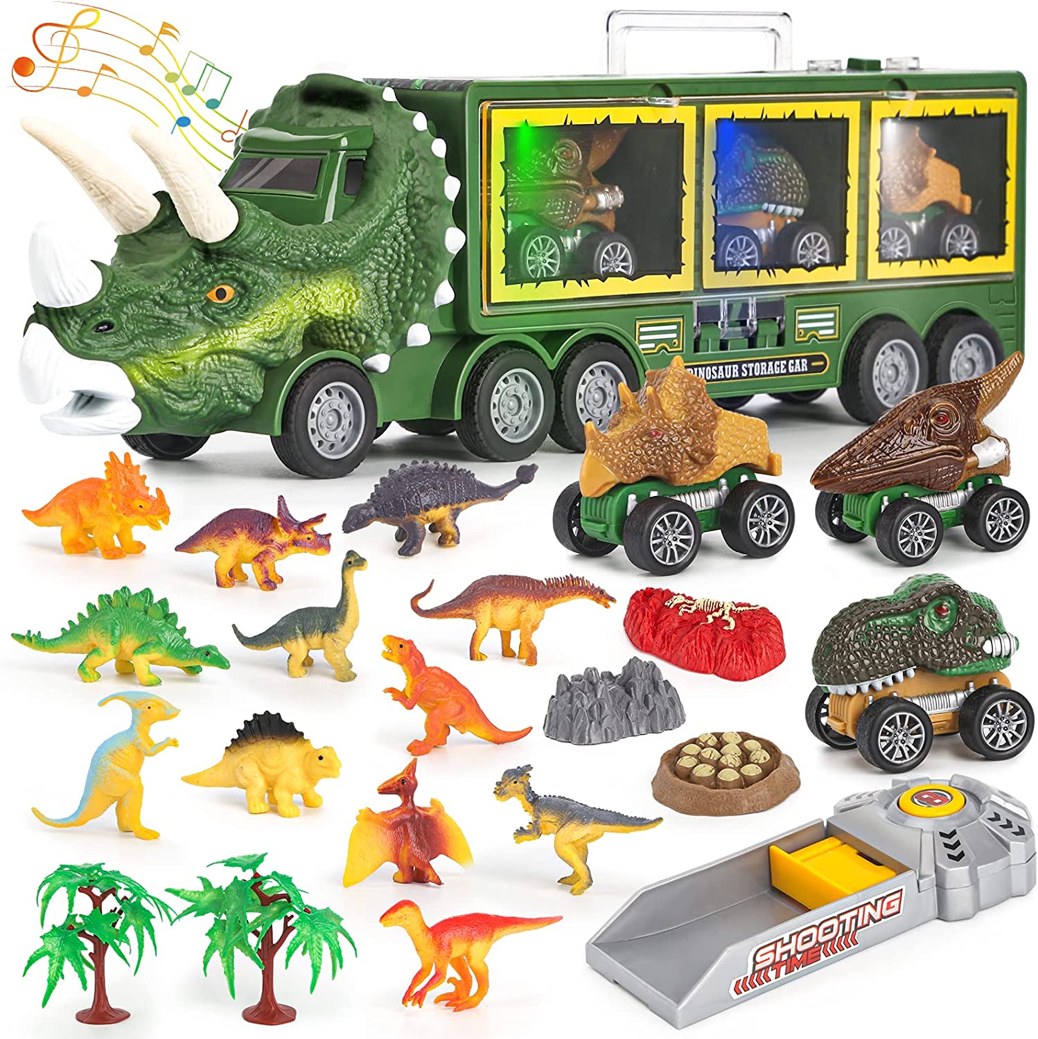 Dino Truck™ - Przewoź dinozaury - Ciężarówka Dinozaur