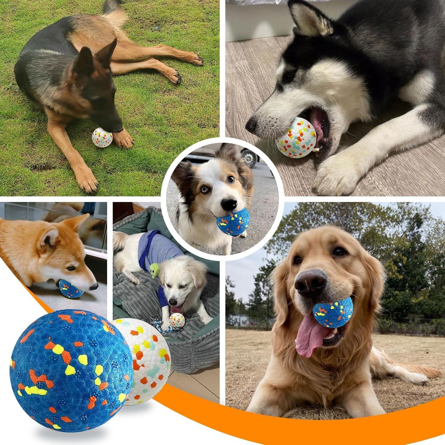 Indestructible Balls for Aggressive Chewers