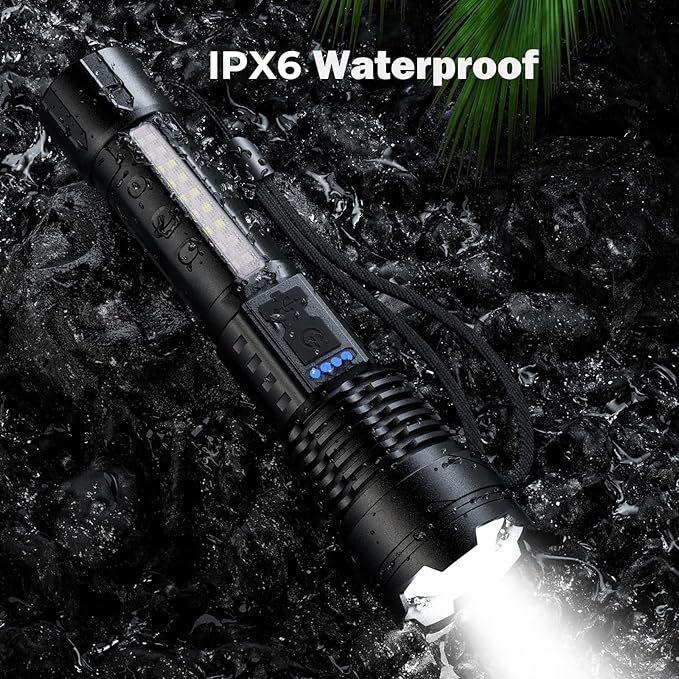 PowerFlash™ - Powerful Flashlight | Rechargeable, waterproof + 7 different modes!