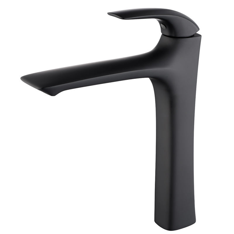 One-Hole Single Handle Vessel Bathroom Sink Faucet