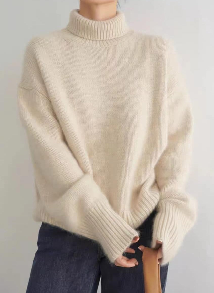 Olivia - Classic Turtleneck Sweater