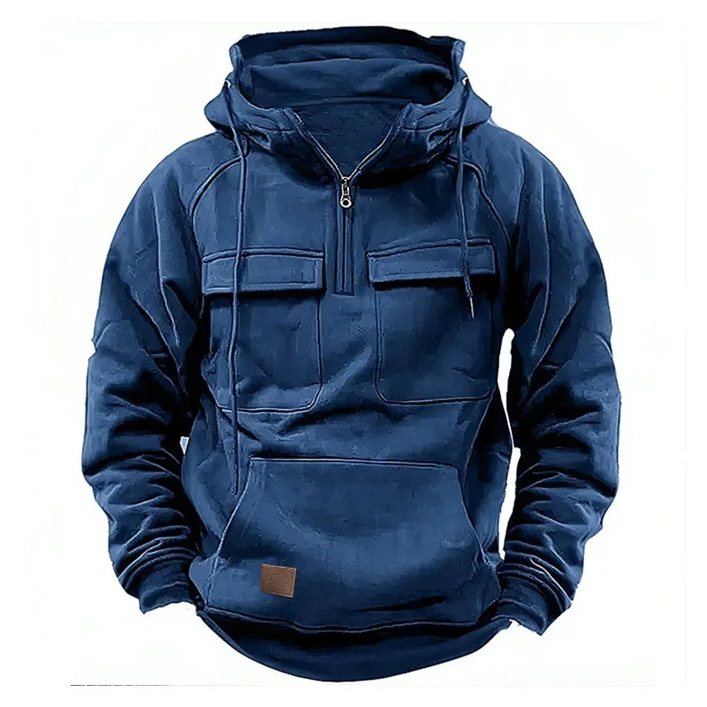 Dave | Multi-pocket Hoodie