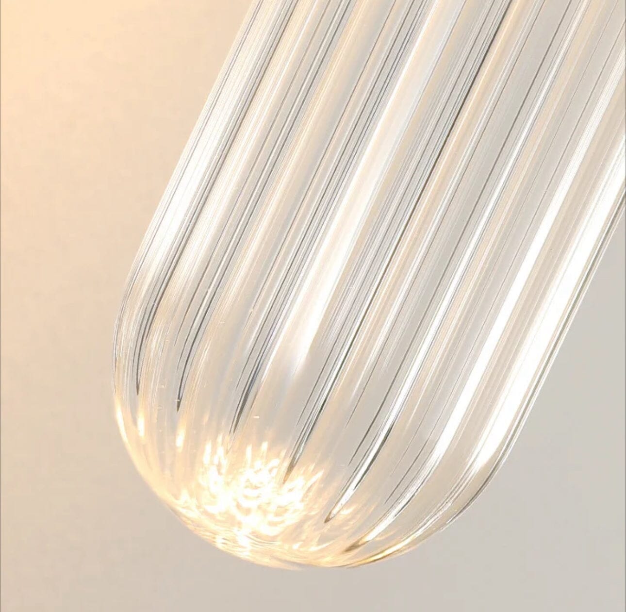 Nisa Glass Pole Lamp