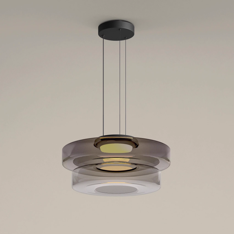 Glazen hanglampen in Bauhaus-stijl lamp