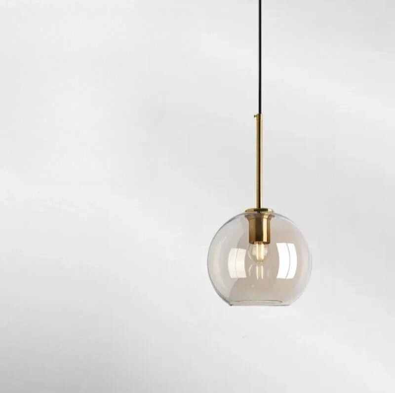 GlasNord - Elegante lampada a sospensione scandinava