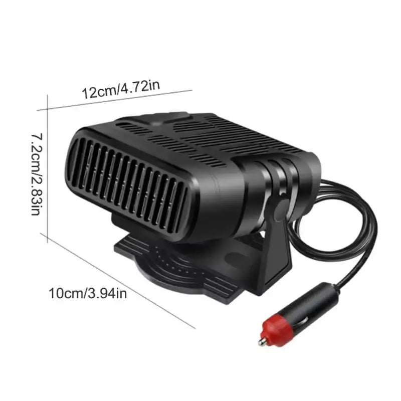 Portable Car Heater & Cooler - Dual-Function 12V Car Heater & Cooler