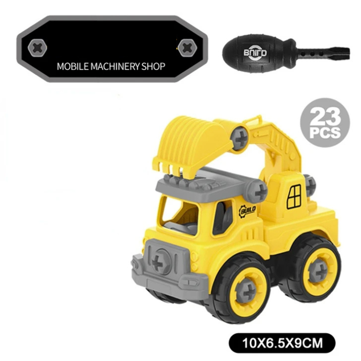 Construction Trucks™ - Engineering og fantasi med konstruksjonskjøretøyer - DIY konstruksjonsbiler