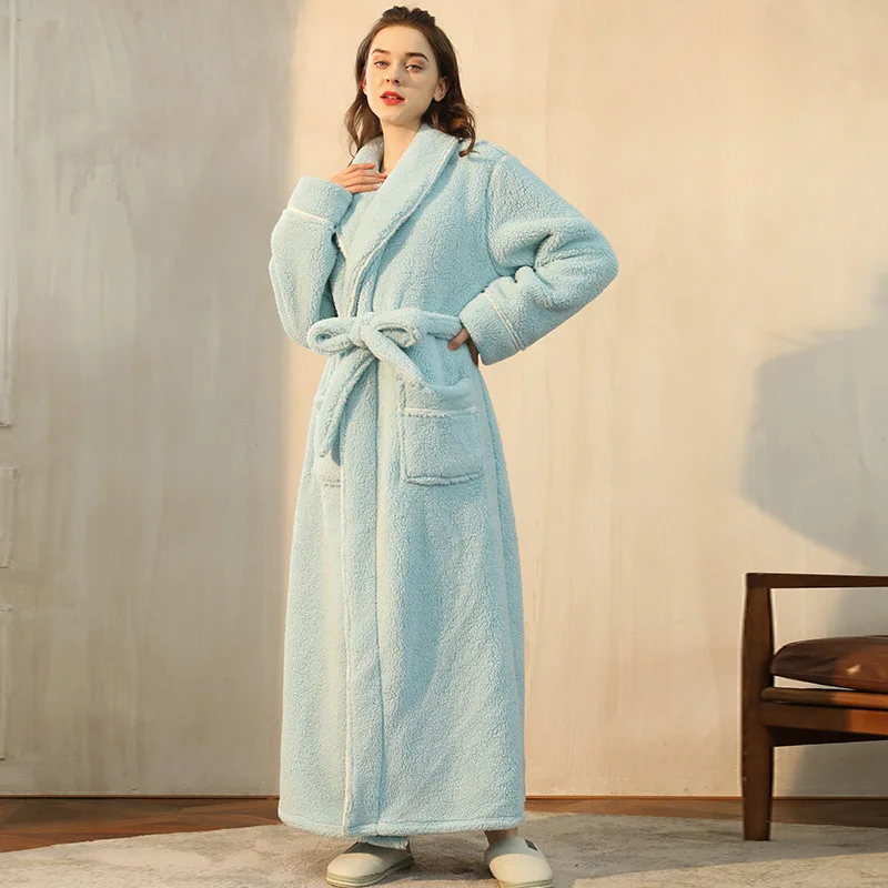 FleeceComfort – Robe de banho de flanela de inverno