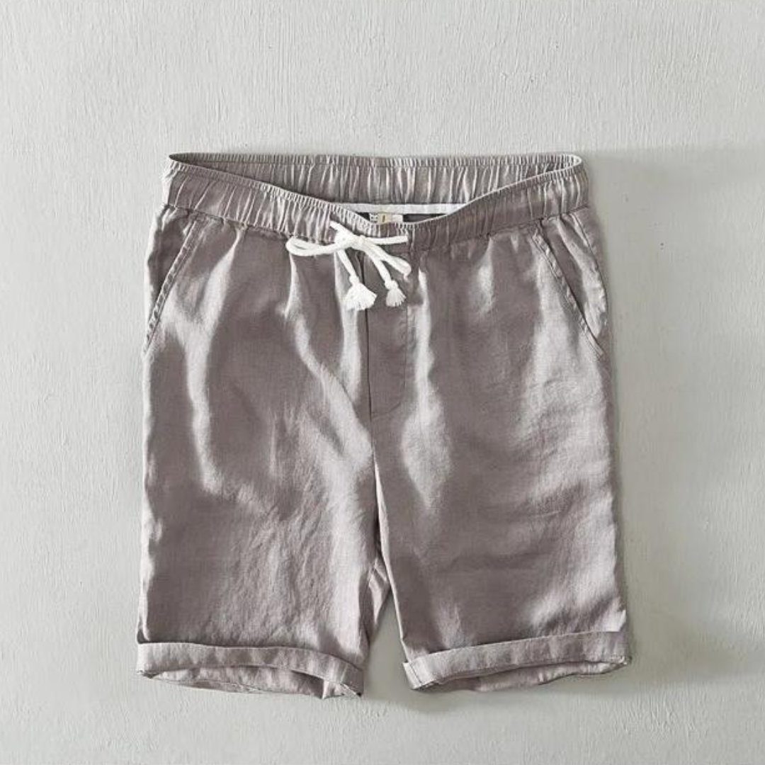 LinLux - Short 100% lin pour homme