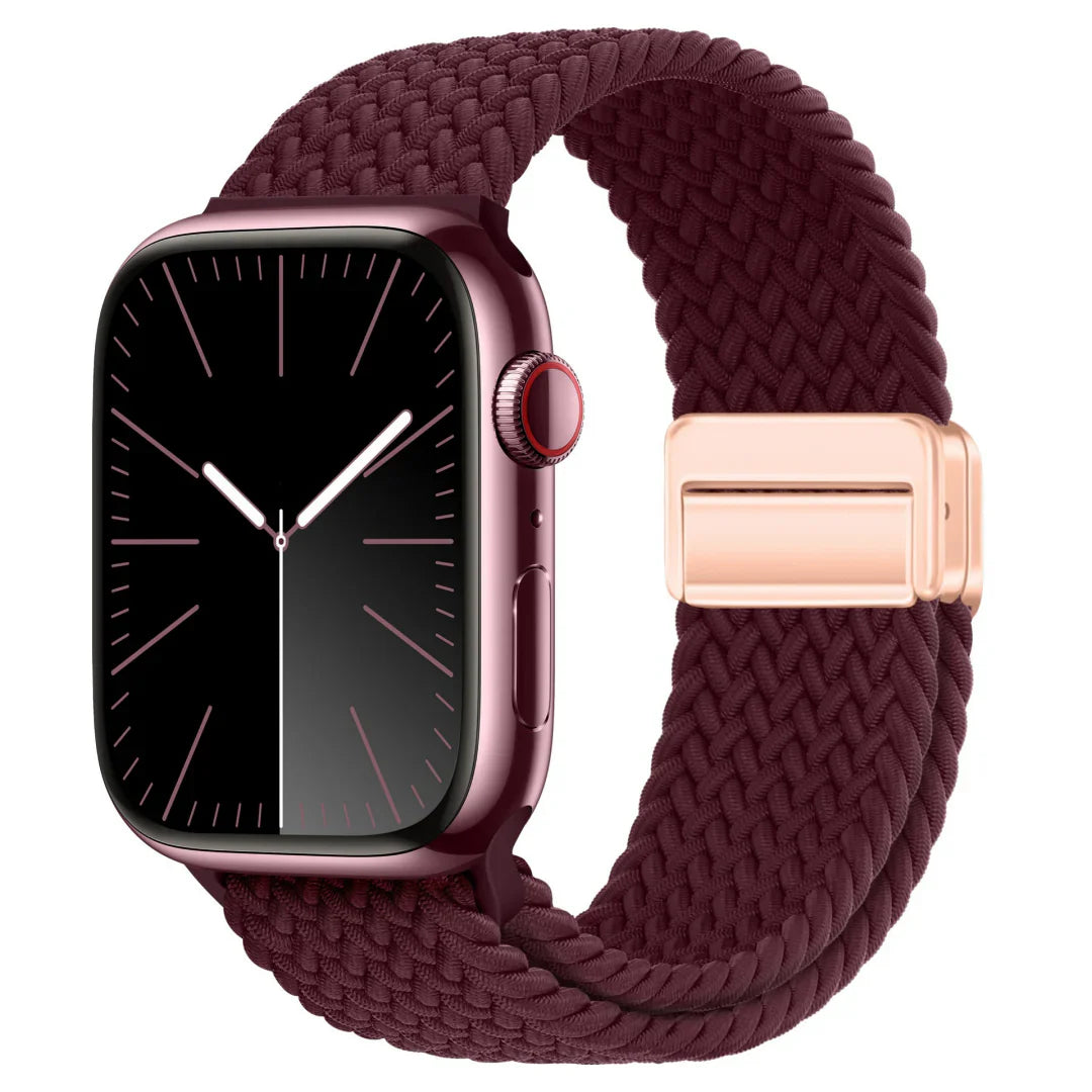 Magnetische Nylon Band Voor Apple Watch