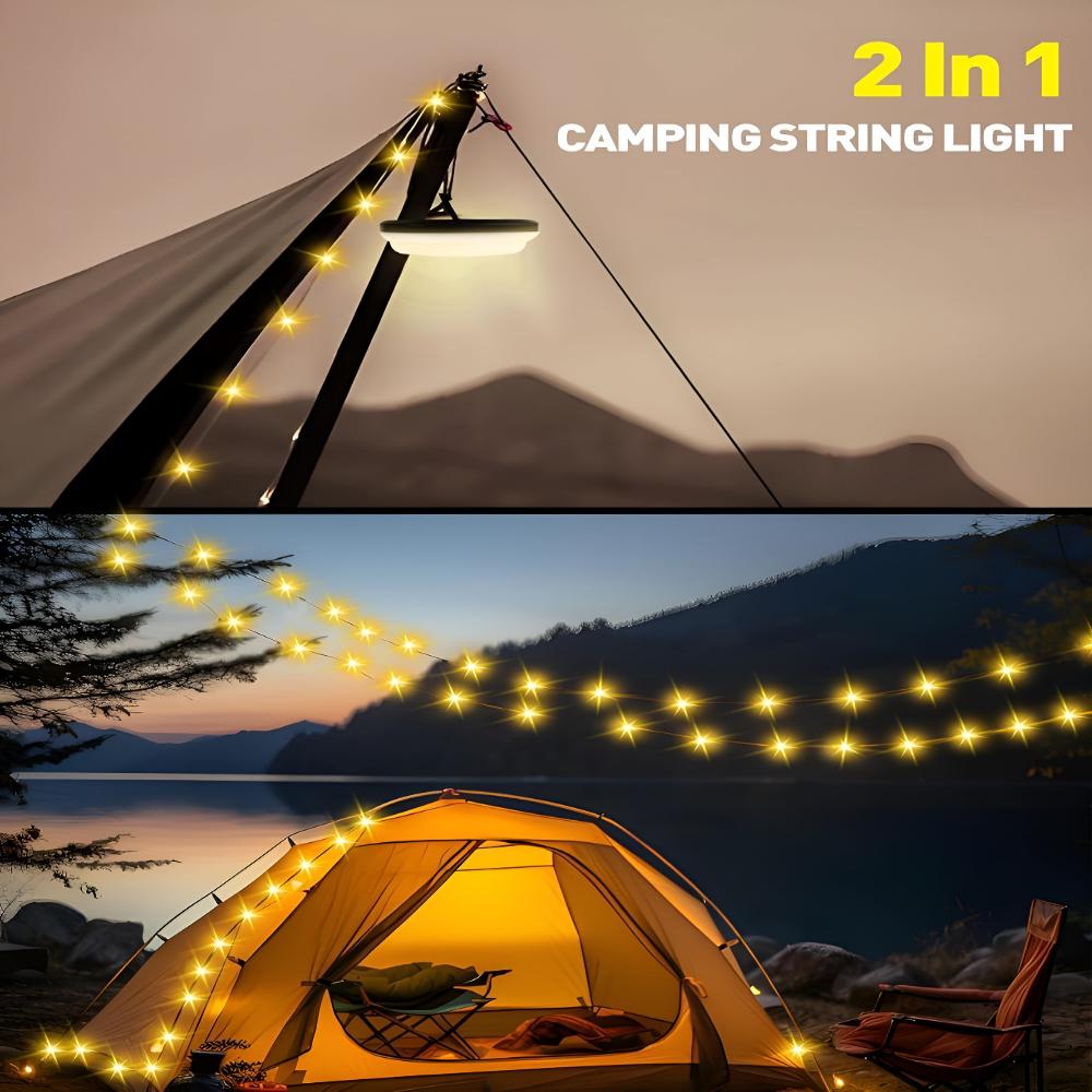 Guirlande lumineuse de camping Roll & Glow