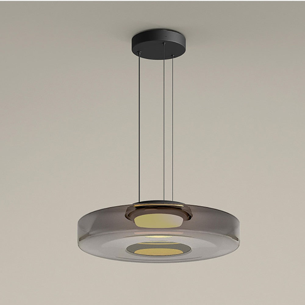 Glass pendant lights in Bauhaus style lamp