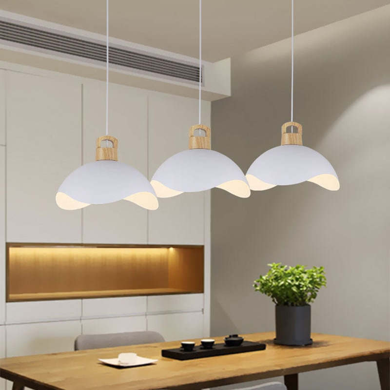 ElegantLuxe - Wintage Lampa Wisząca w Czarnym Metalu