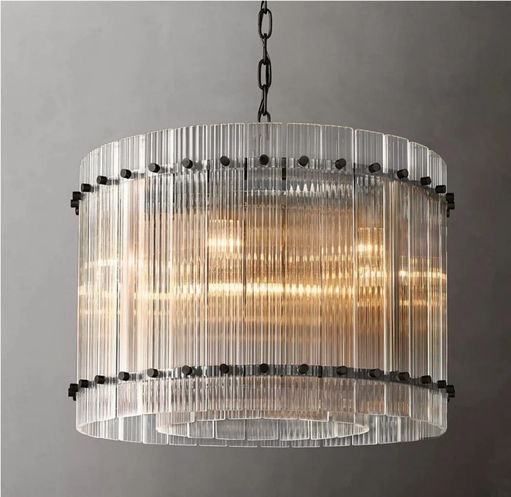 Regal Gleam Crystal Chandelier