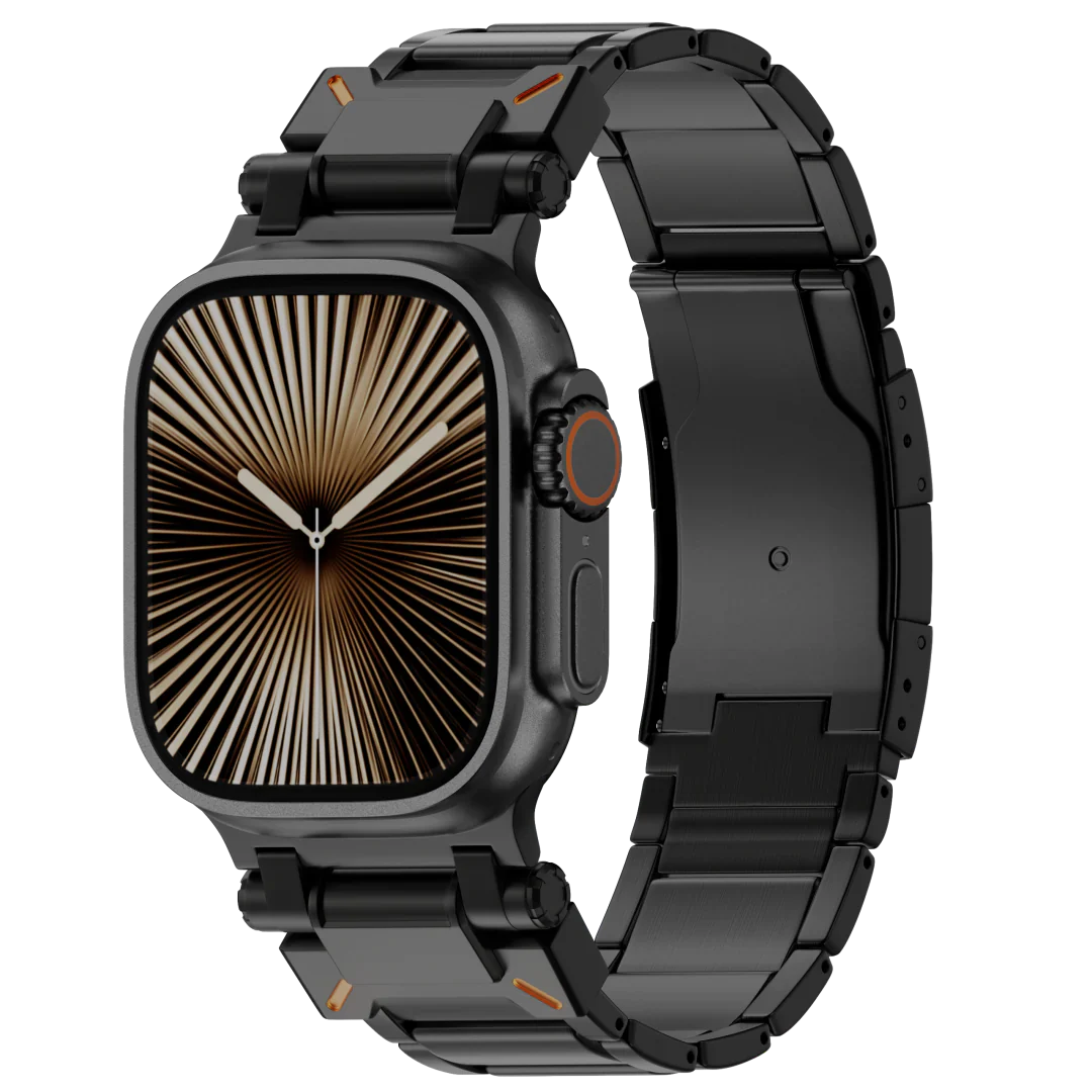 Luksus titanring for Apple Watch