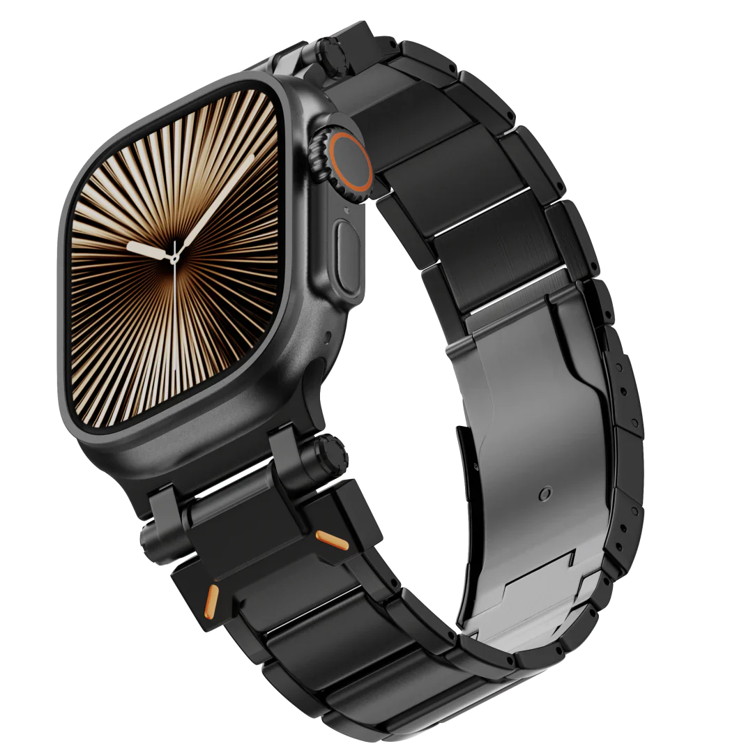 Luksus titanring for Apple Watch