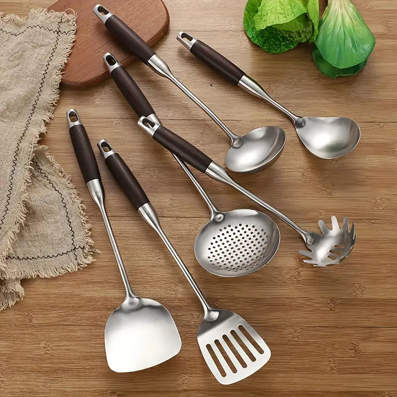 Luxury Stainless Steel Kitchen Utensil Set