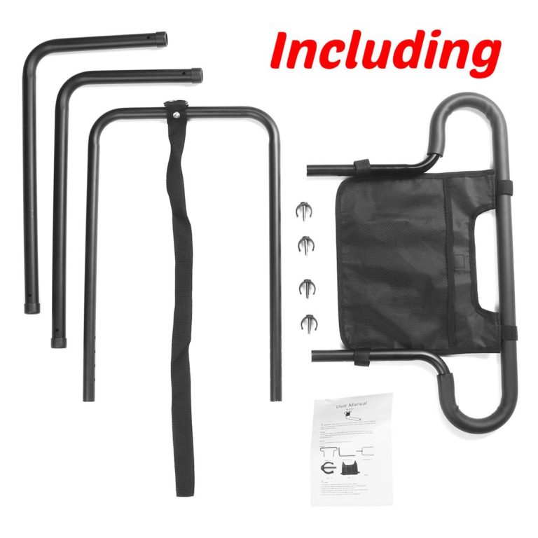 Universal Senior Bed Rail – Reliable Elderly Assist with Storage Pouch