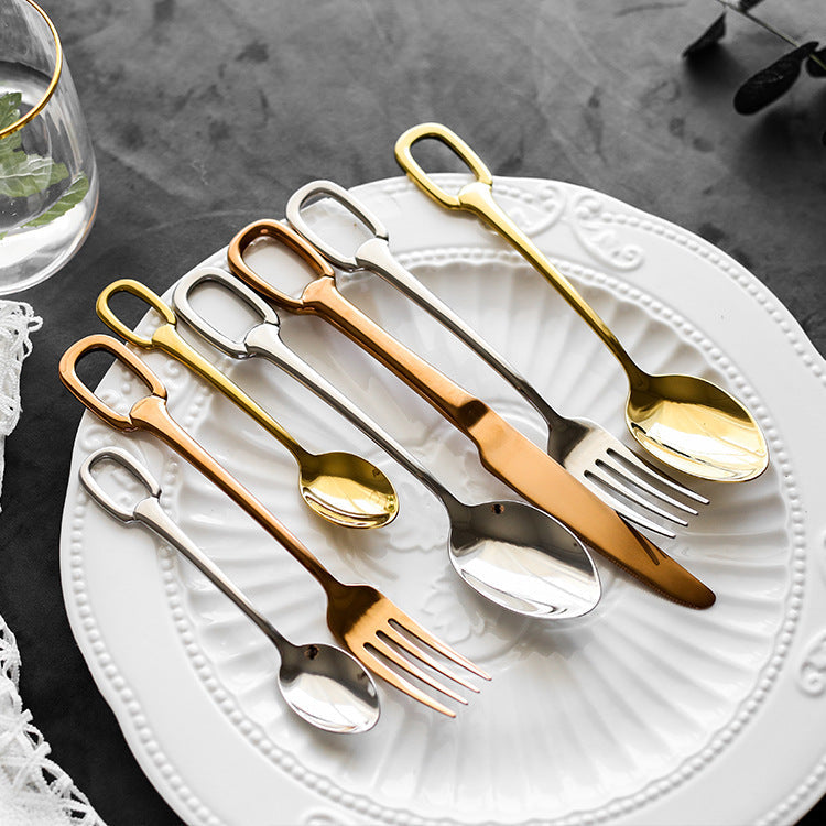 Elegance Ringlet Flatware Set