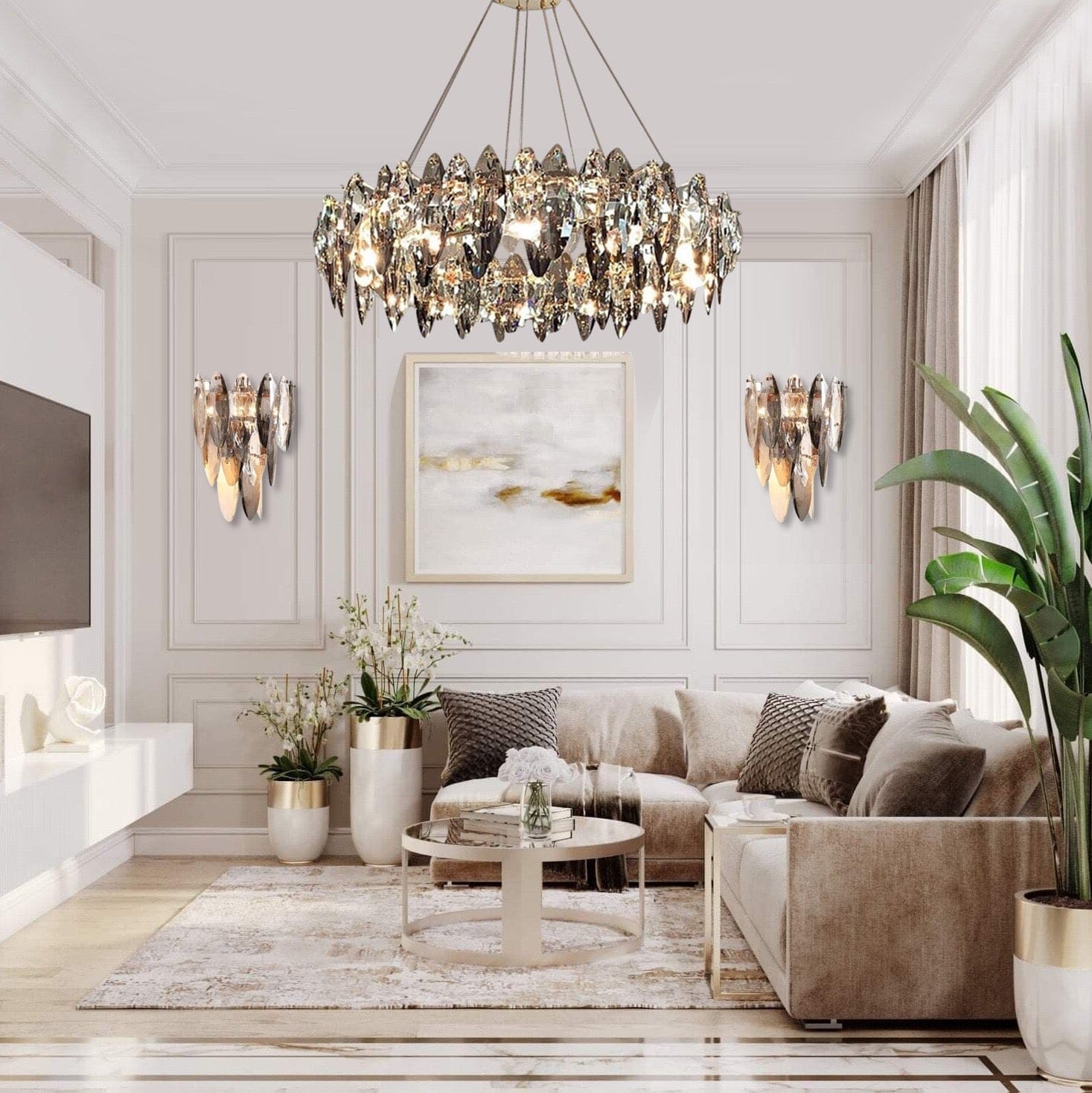 Colección de Chandeliers de Lujo Riley