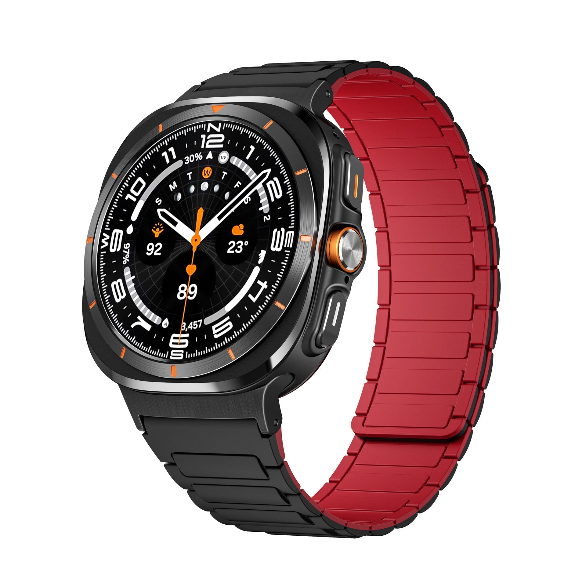 Sports Silikon Magnetisk Band For Samsung Watch 7 Ultra