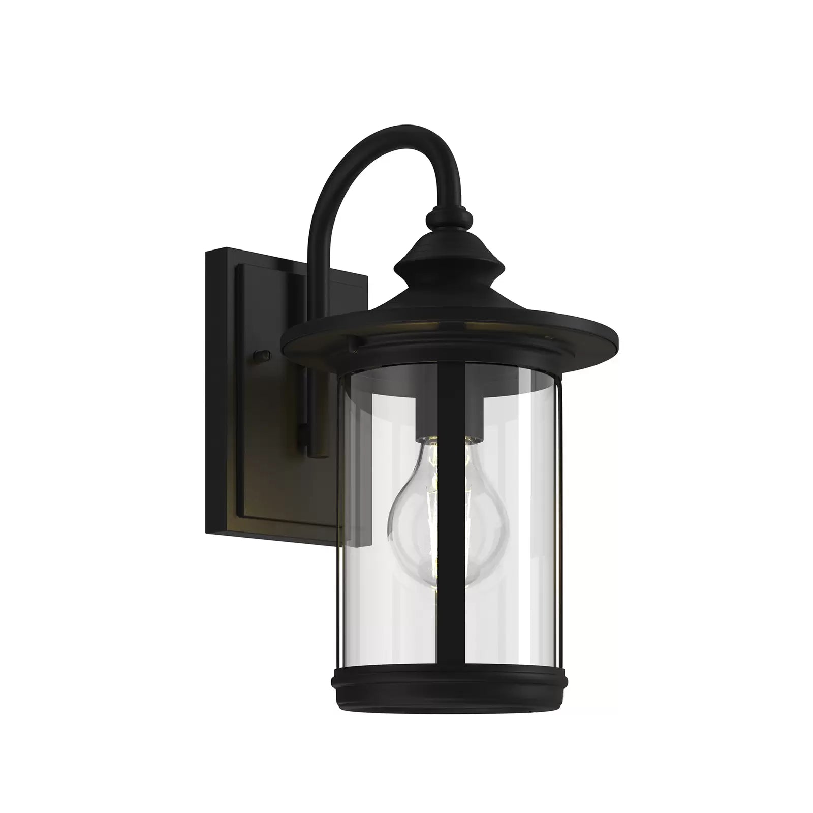 ÉclatAntique - Lampa de perete Zayn din aluminiu negru