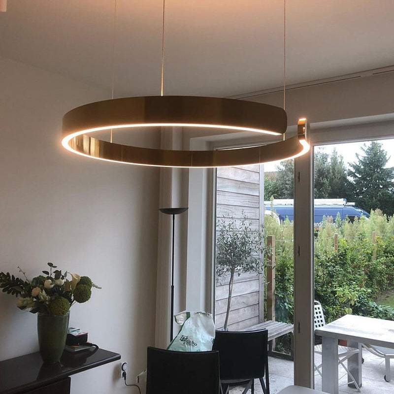 ModernLuxe | Samtida cirkel LED-pendellampa – för sovrum, matsal och vardagsrum