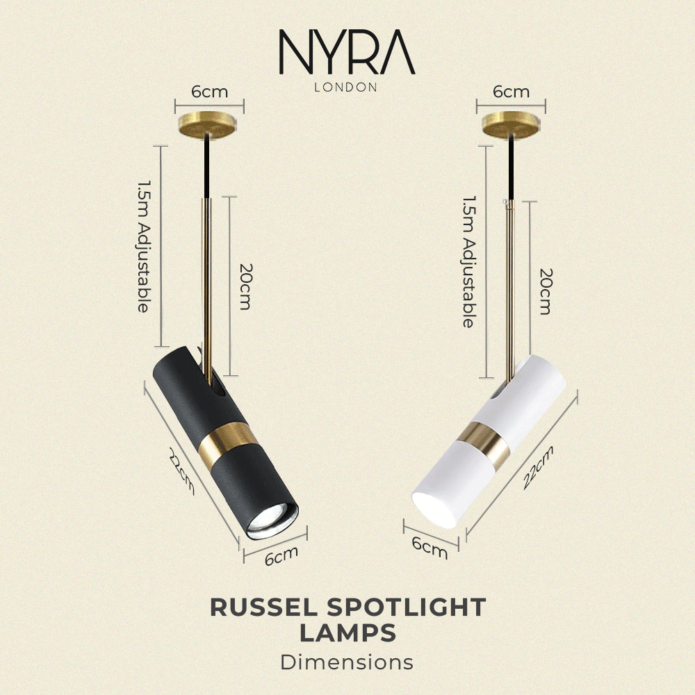 Russel Spotlight Lampen