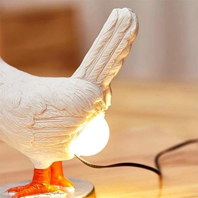 ChickenLamp™ - Lámpara de mesa divertida con forma de pollo