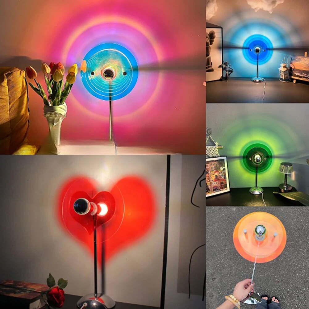 Bauhaus-inspired Retro Aura Lamp