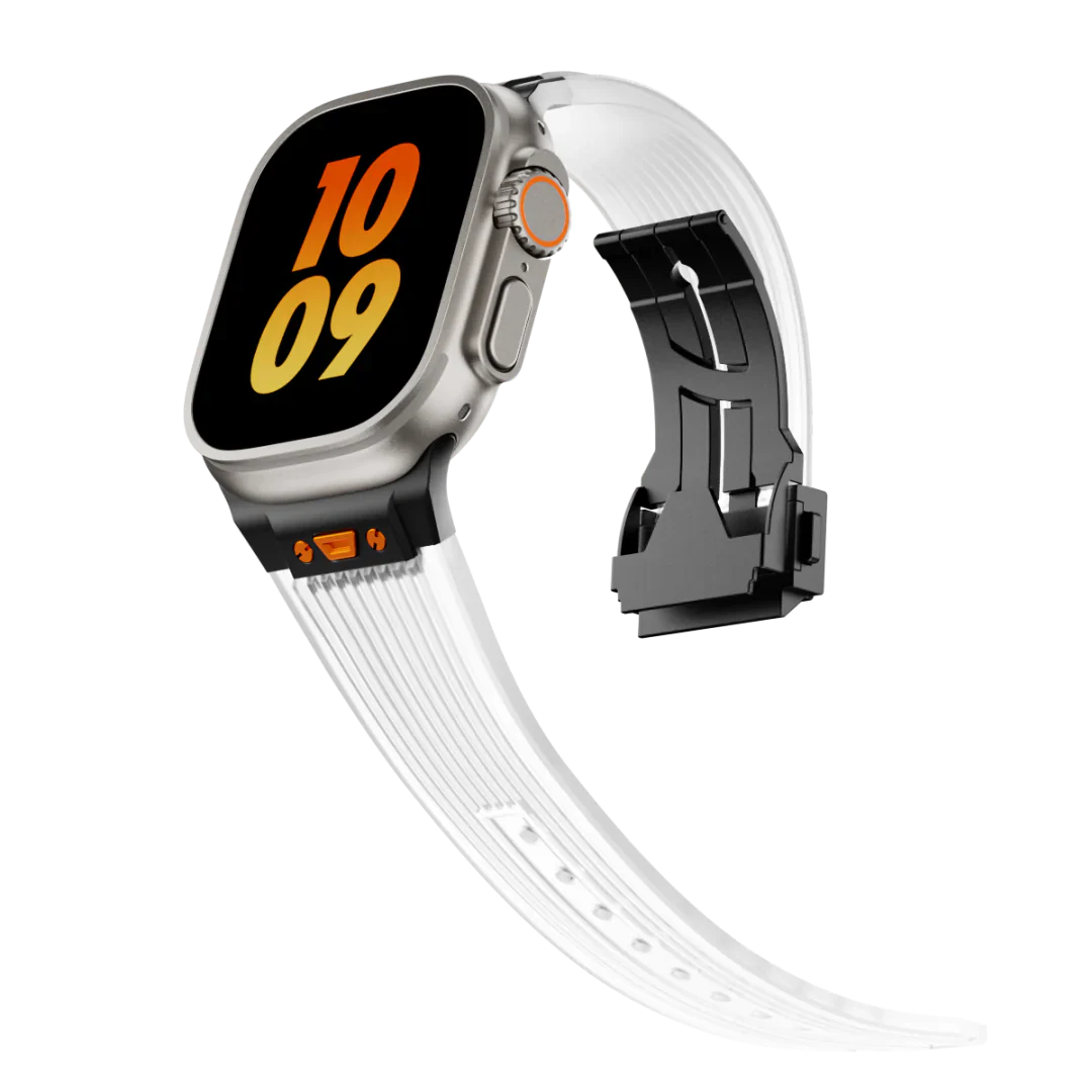 HB99 Transparent Silicone Band For Apple Watch