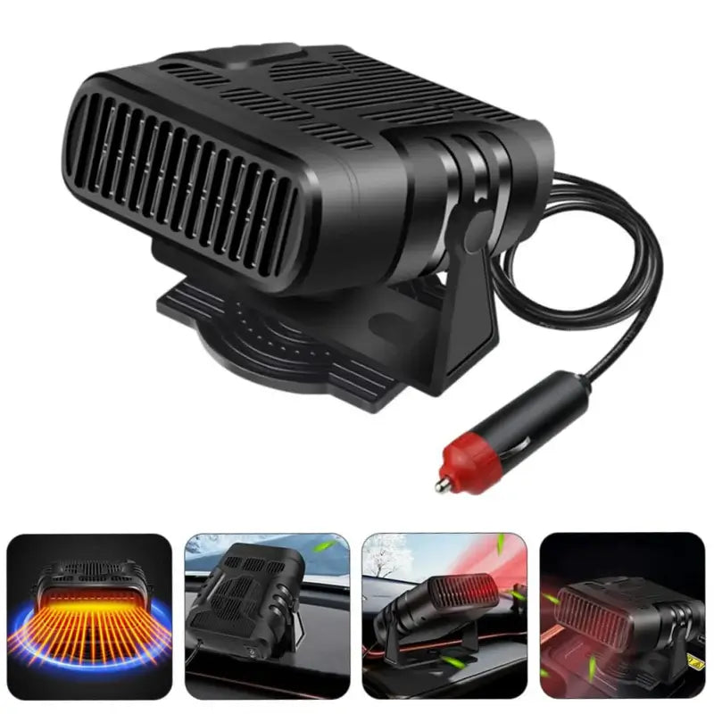 Portable Car Heater & Cooler - Dual-Function 12V Car Heater & Cooler