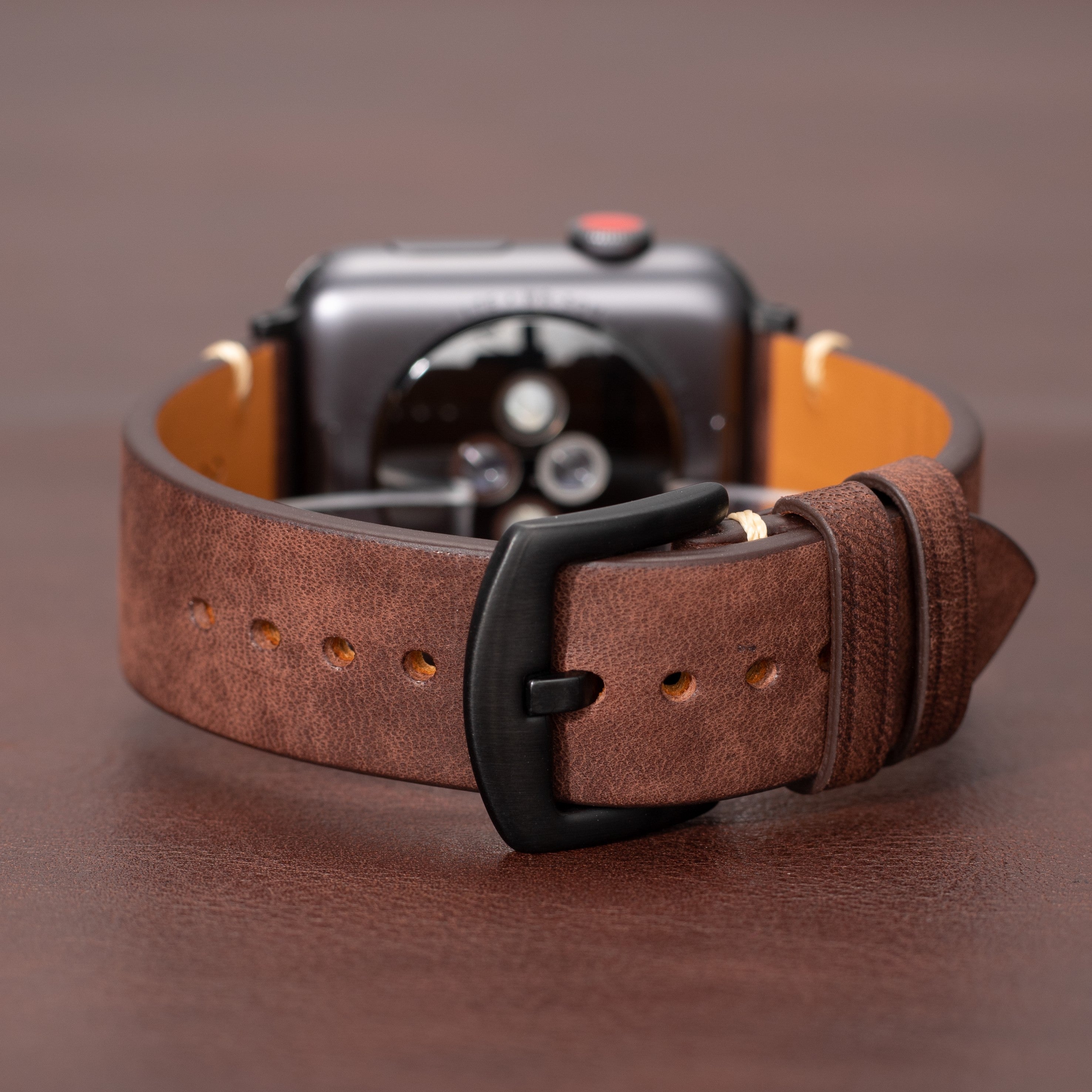 Cinturino in pelle italiana premium per Apple Watch