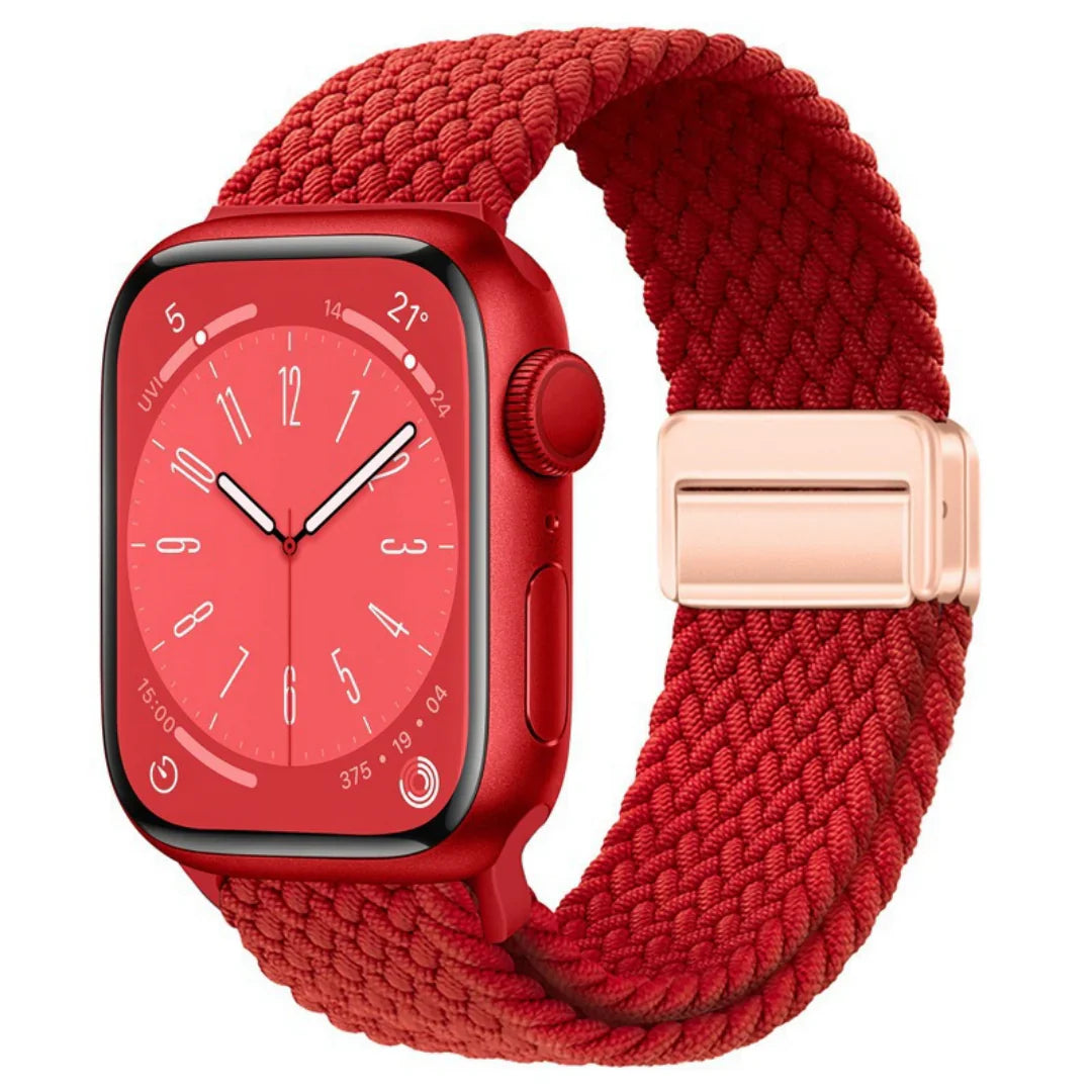 Magnetische Nylon Band Voor Apple Watch