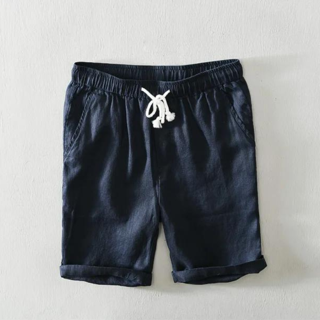 LinLux - Short 100% lin pour homme